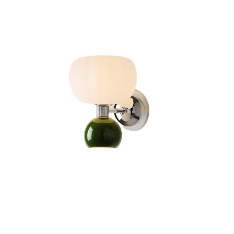 LumeDome - Applique murale LED au design compact avec éclairage d'ambiance