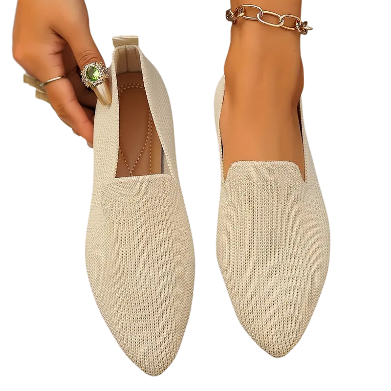 Clara – Scarpe Leggere con Punta Affusolata e Suola Antiscivolo