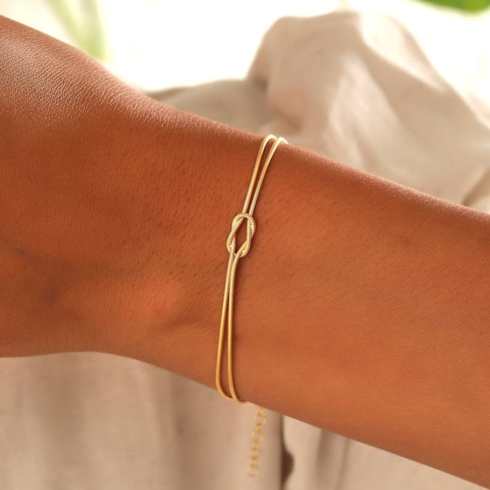 Emma – Stijlvolle  door liefde geïnspireerde armband met verstelbare pasvorm en minimalistisch ontwerp