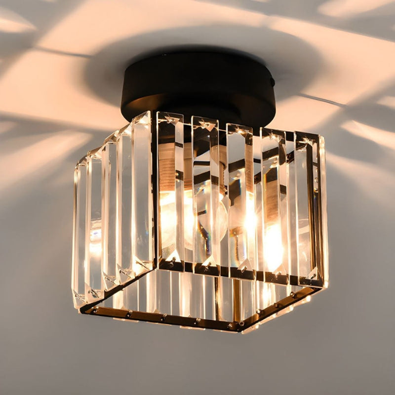 CageGlow – LED Plafondlamp met Kooi Ontwerp voor Indoor Verlichting