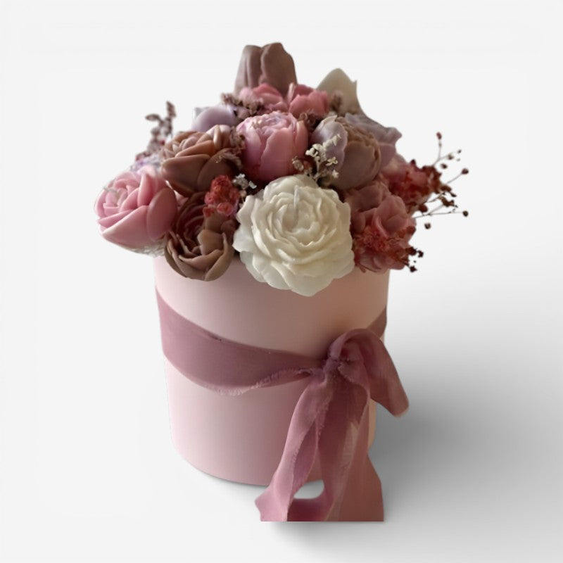 Regalo per la Festa della Mamma | Bouquet di Fiori con Design Portatile e Decorativo
