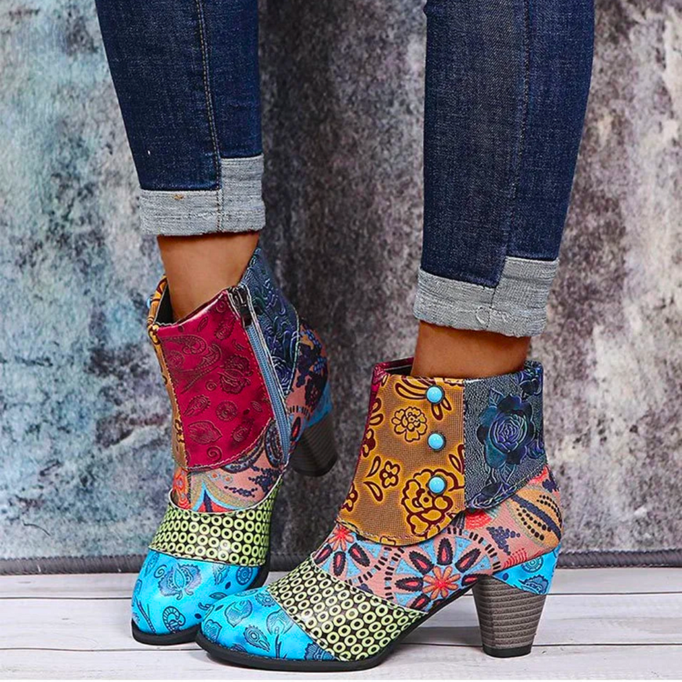 Sophia - Bottes étanches à la mode avec semelles antidérapantes