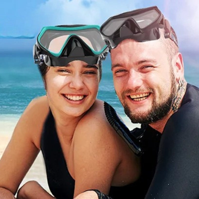 AquaView – Nastavitelná potápěčská maska s krytem nosu pro podvodní použití