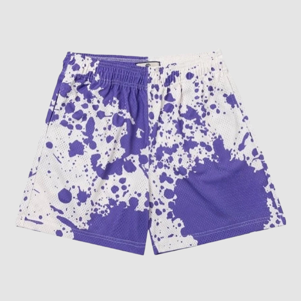 Arjan - Sporty Shorts with Elastic Waistband and Drawstring