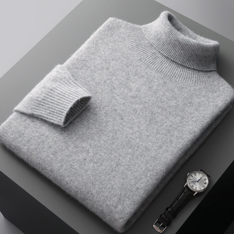 Arjan – Slim fit rolákový svetr s dlouhými rukávy