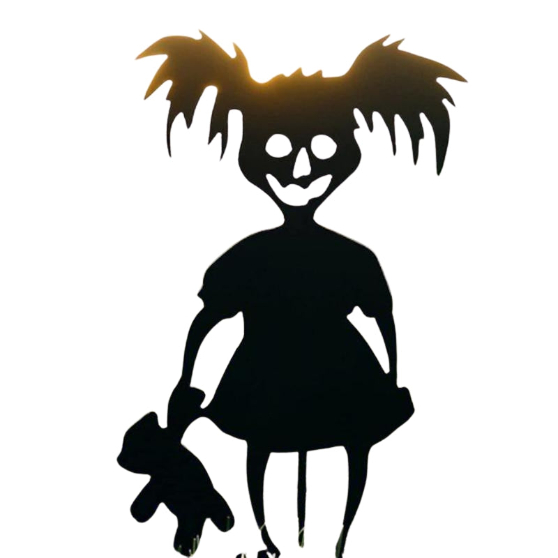 ScareSilhouette – Décoration de Jardin avec Effet d'Ombre pour Halloween