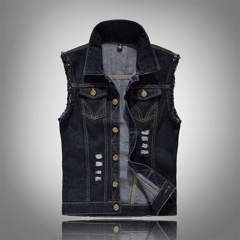 Denimix - Stylish Denim Vest for Men with Unique Design