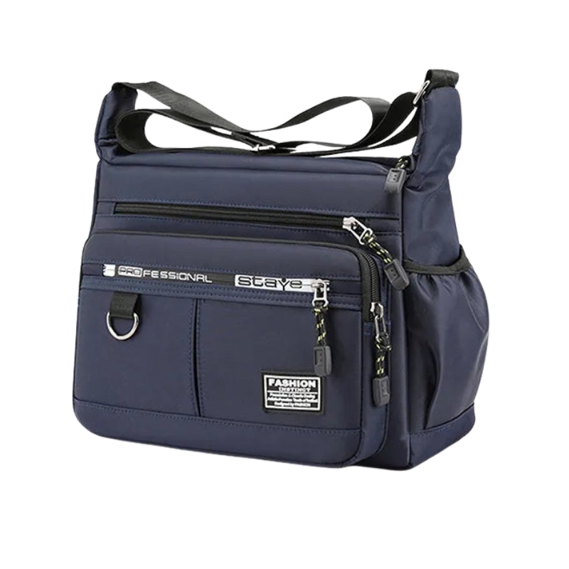 Clara – Water-Repellent Compact Shoulder Bag with Adjustable Strap and Zipper