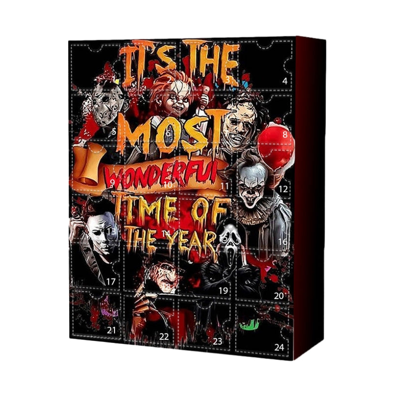 HorrorBox - Adventní kalendář s postavami z hororových filmů na Halloween