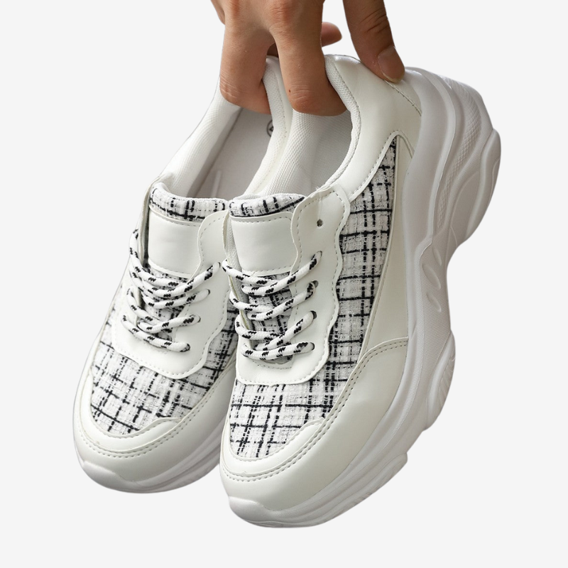Halen - Sneakers con chiusura a lacci e design antiscivolo