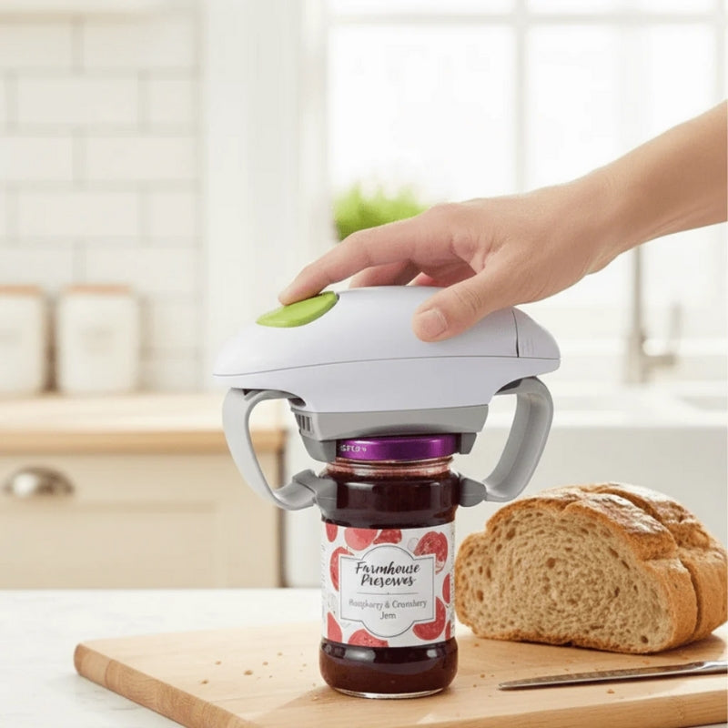 EasyOpen – Electric glass and can opener for kitchen use