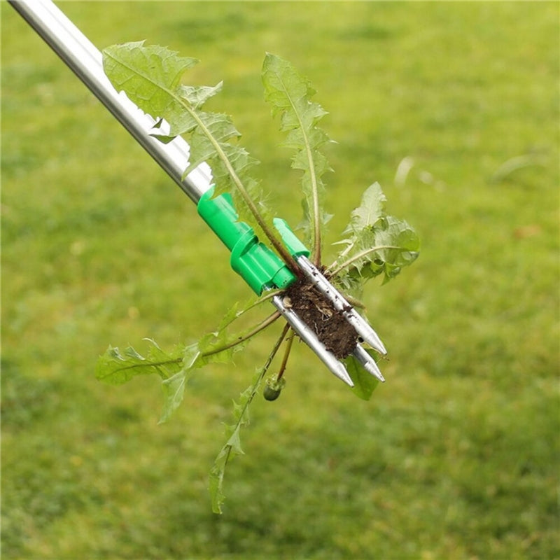GreenEase – Désherbeur ergonomique avec manche télescopique pour un entretien facile du jardin