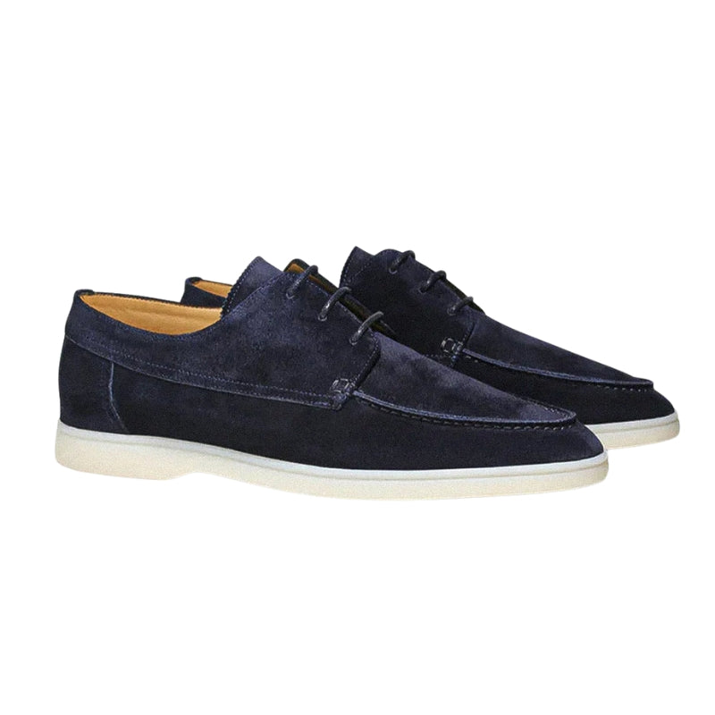Ethan - Casual Loafers with Lightweight Sole and Lace Closure