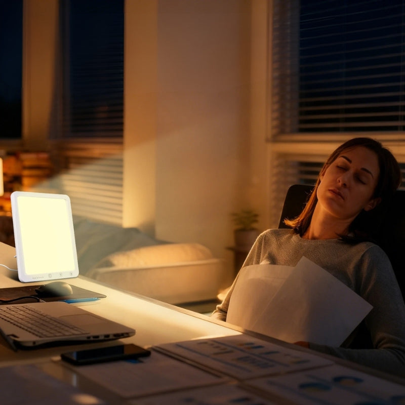 LumaSquare – dobíjecí LED lampa se čtvercovým designem a nastavitelnou jasností