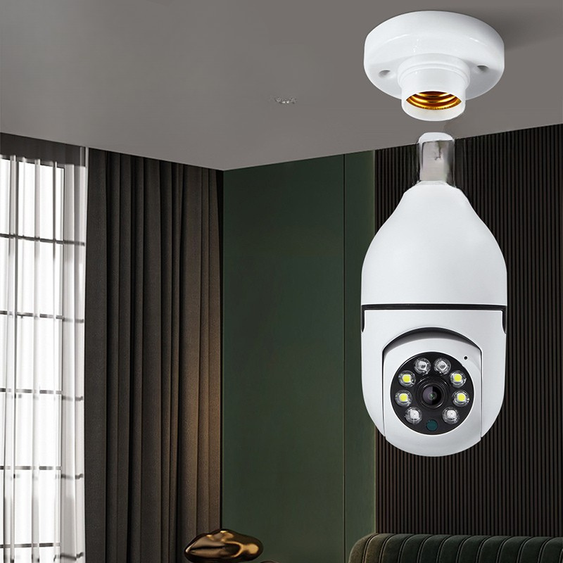 WiFi CCTV Camera with 360° Rotatable View and Night Vision