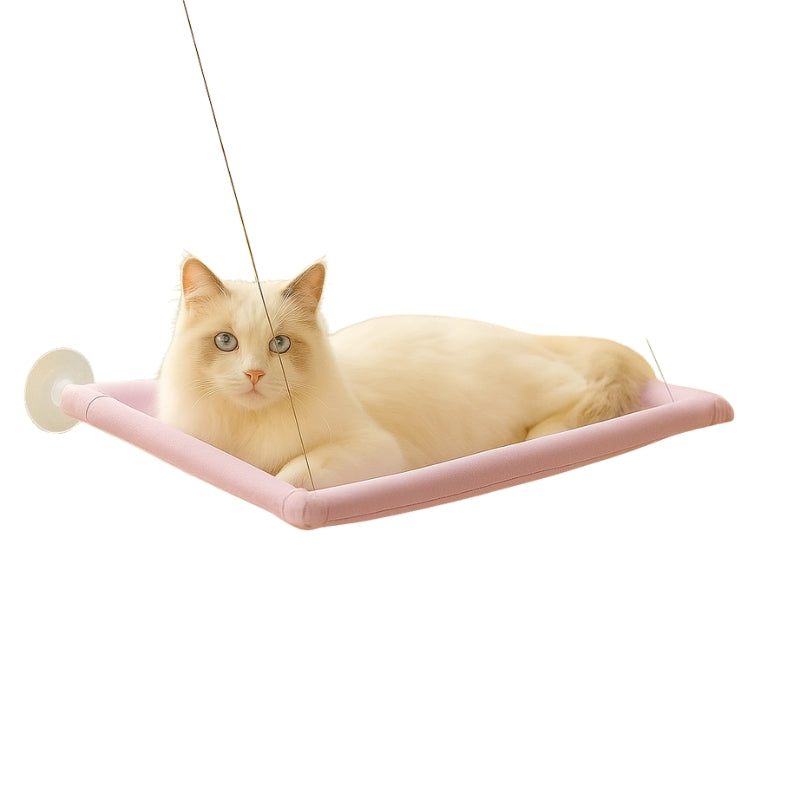 ClawRest – Cat Hammock for Window with Suction Cups