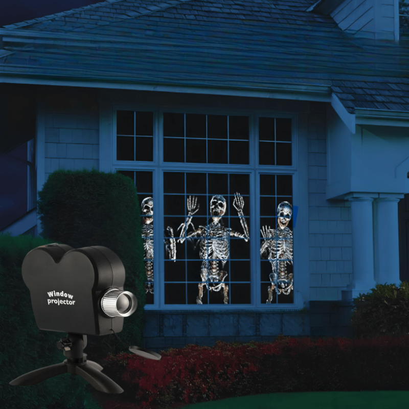 GlowCraft - Projetor de Halloween para Decorações Assustadoras