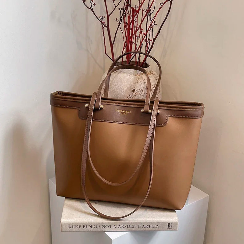 Borsa a Spalla Donna Grande Capacità in Pelle PU