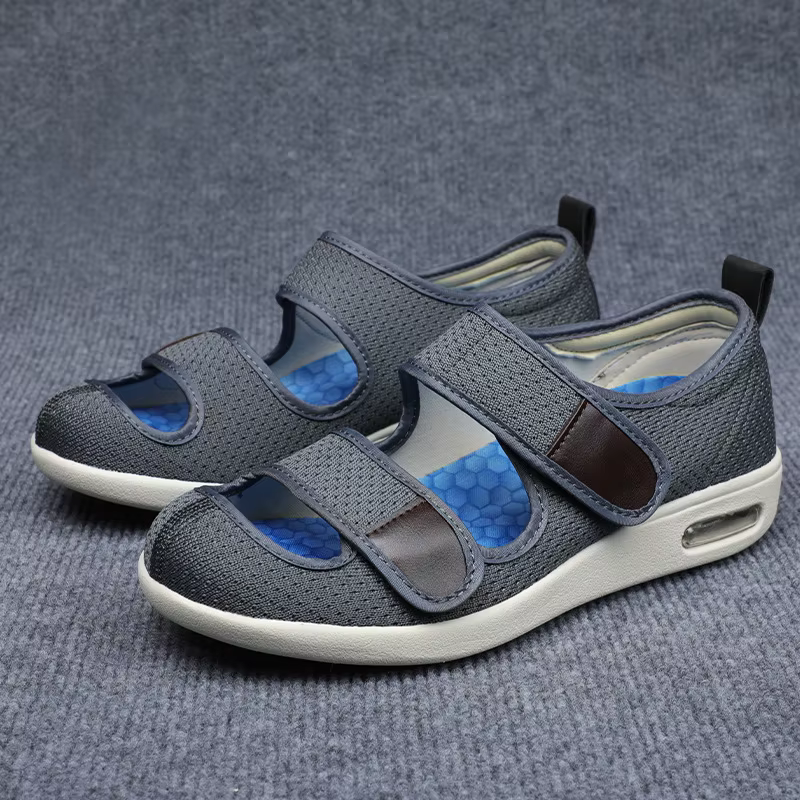 Perforated Round Toe Sandals