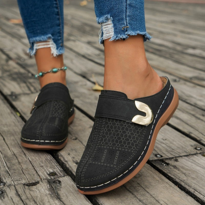Slippery - Women's Slip-On Slippers with Cushioned Flexible Sole