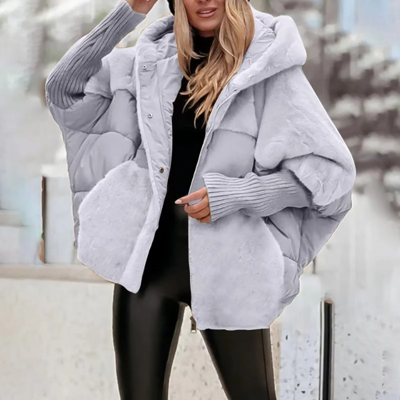 Abigail – Palton cu fermoar și mâneci lungi cu glugă | Închidere cu fermoar pe toată lungimea | Strat ușor pentru purtare zilnică | Mărimi S–3XL | Bej, Negru, Maro, Gri