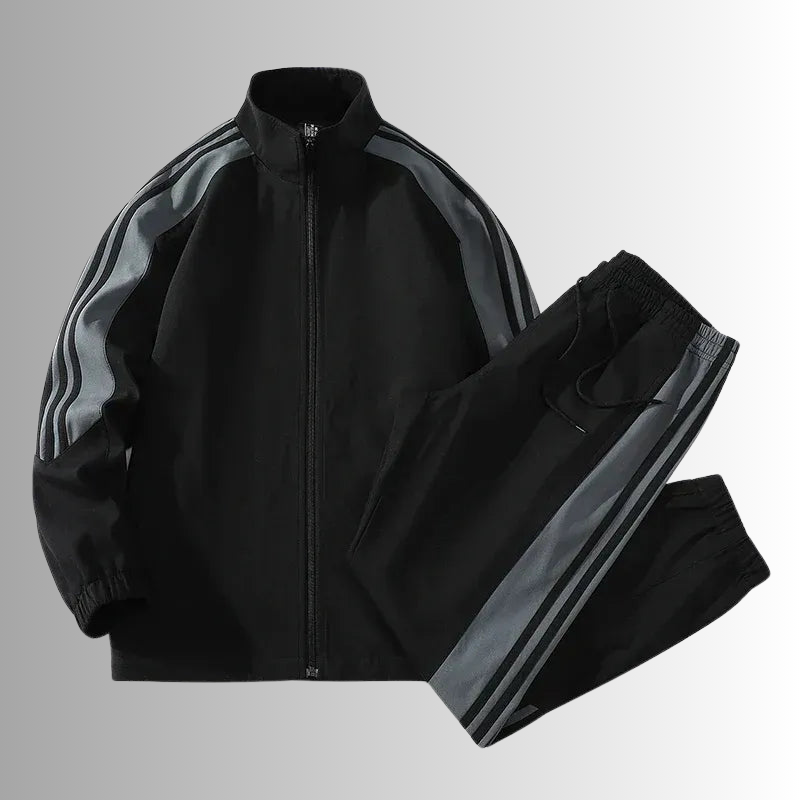 Zip Jacket and Pants Set