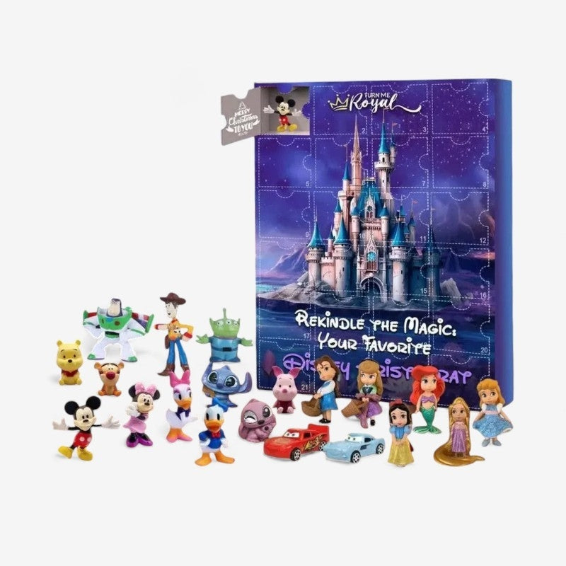 MagicPlay – Świąteczny kalendarz adwentowy Disney Nintendo z figurkami Myszki Miki i Minnie