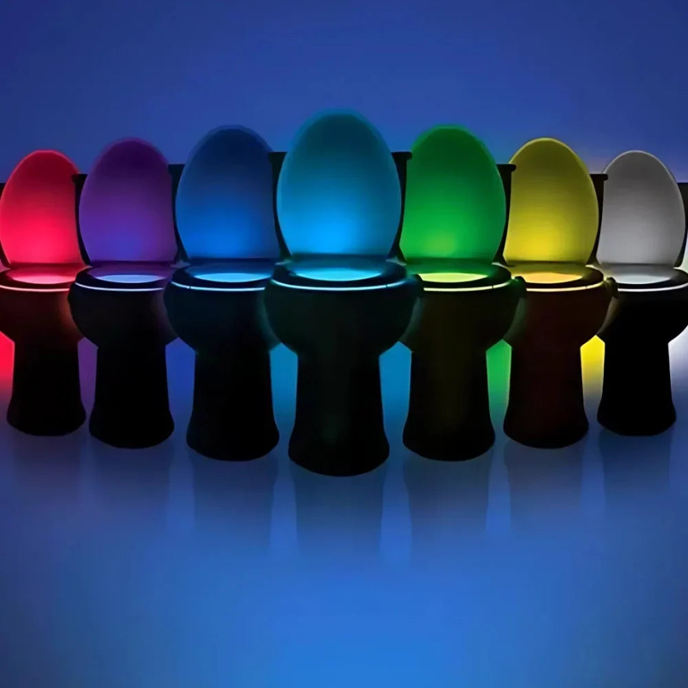 NightFlush - Lampă LED de veghe pentru toaletă, cu senzor automat