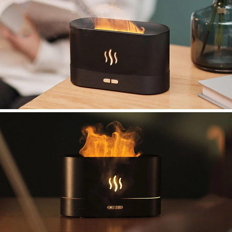 AromaBlaze - Diffusore di aromi con effetto fiamma e tecnologia a ultrasuoni