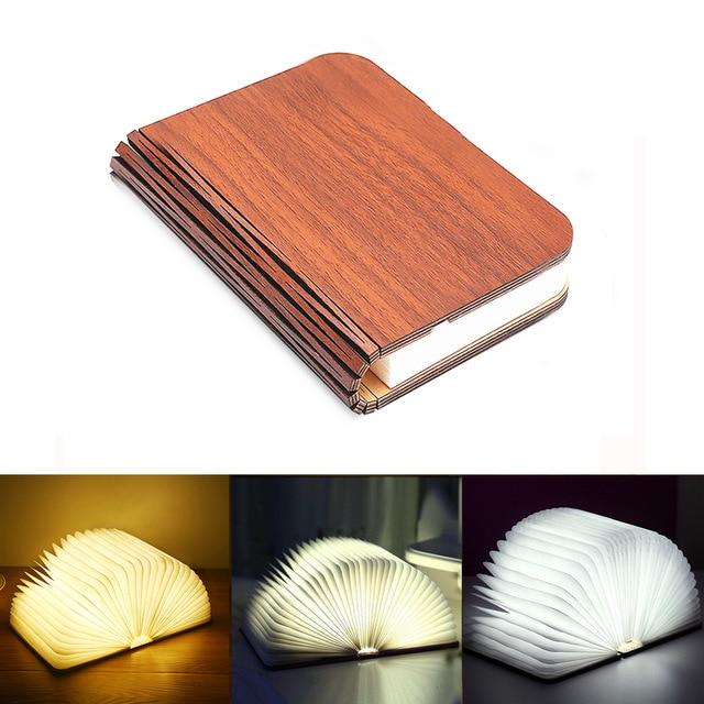 LumiBook - LED lampa ve tvaru knihy s dobíjecí baterií