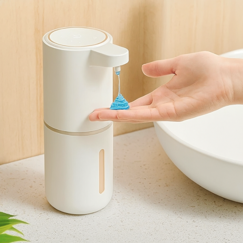 PureMist - Dispenser di sapone senza contatto con pompa sensore ricaricabile USB