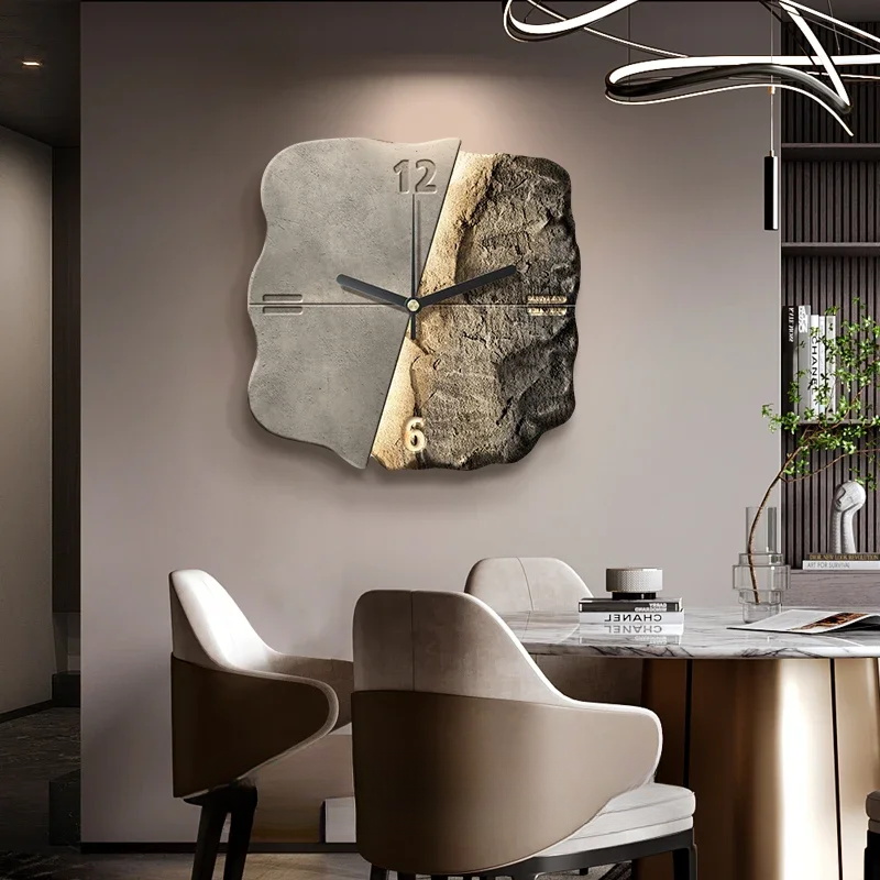 LuxClock - Wall clock with abstract design for an elegant touch