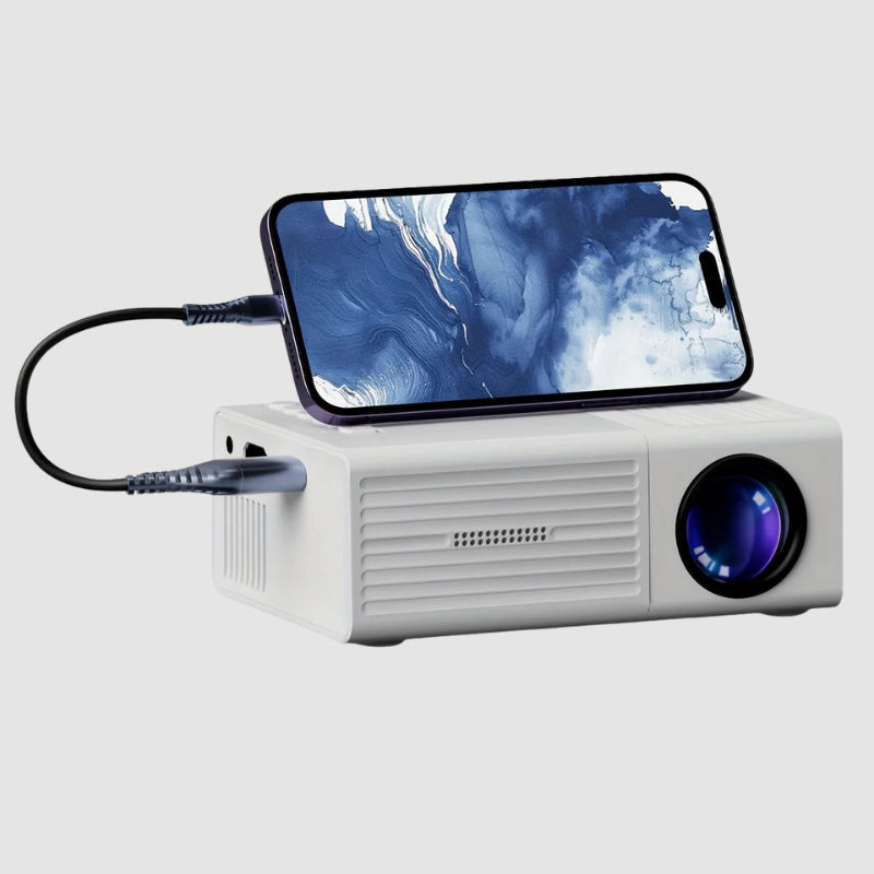 VisionCast – Prenosný mini projektor s jasom 3000 lumenov