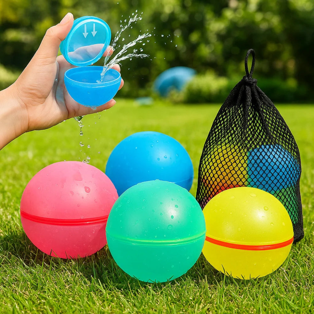 AquaPops – Wielokrotnego użytku balony wodne, które można natychmiast napełnić do niekończącej się zabawy