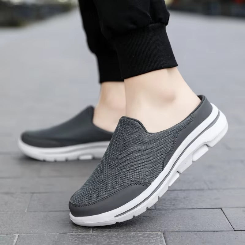 Aidan - Round toe slippers with non-slip design