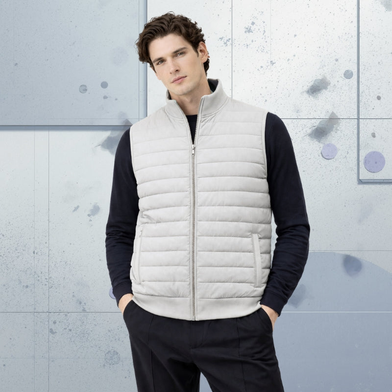 Jenson – Jachetă fără mâneci | Închidere cu fermoar și buzunare laterale | Îmbrăcăminte casual ușoară pentru fiecare zi | Mărimi S–3XL