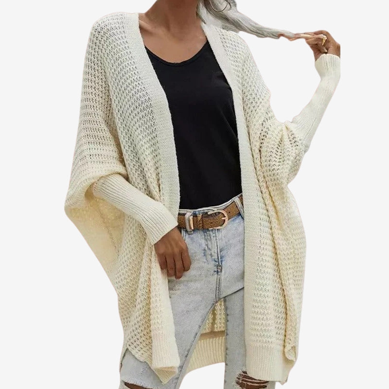 Miranda – Cardigan oversize a manica lunga con apertura frontale
