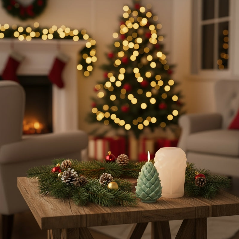 FestiveForm – 3D vánoční figurky s kreativními návrhy pro slavnostní dekoraci
