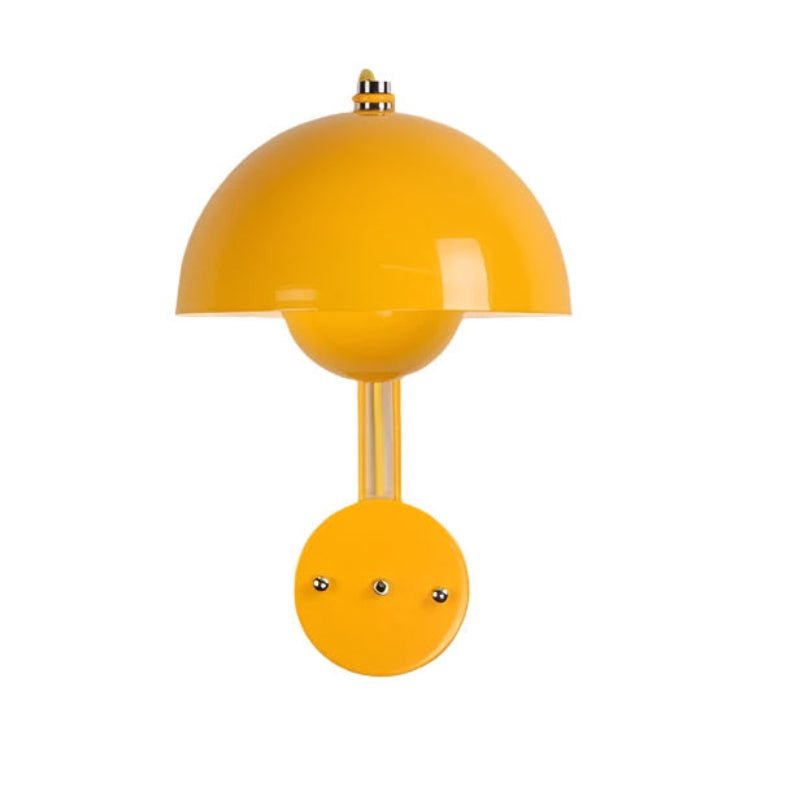 LumeDome - LED wall lamp with compact design and ambient lighting