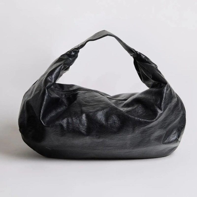 Women's Large Capacity Shoulder Bag with Zip Closure
