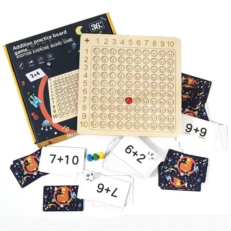 MathBuddy – Gioco educativo da tavolo con tessere numeriche e dadi per imparare la moltiplicazione