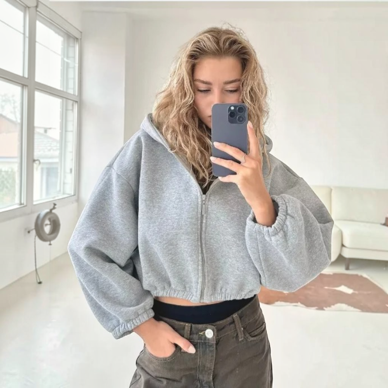 Women’s Hooded Zip Jacket