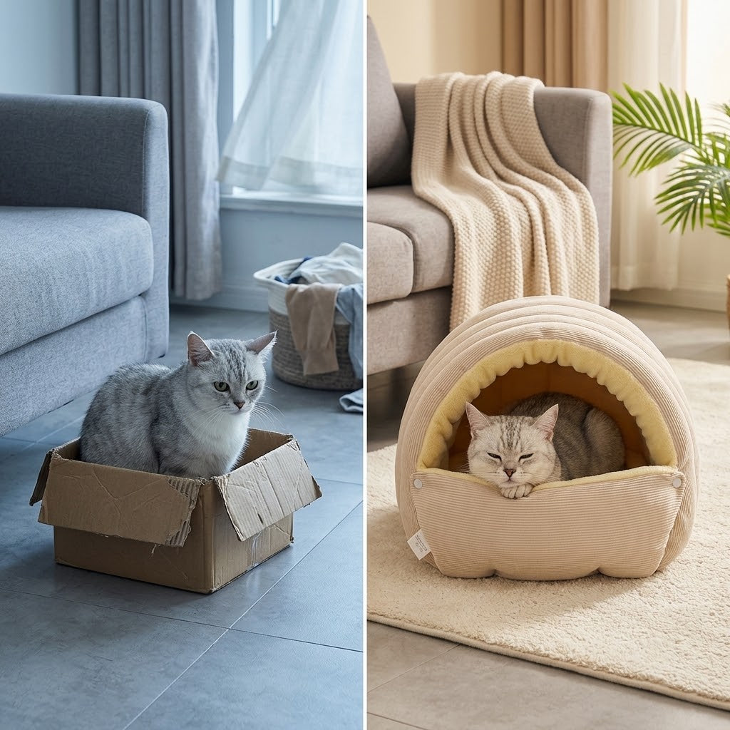 PawHaven - Pet Shelter with Removable Roof And Textured Base