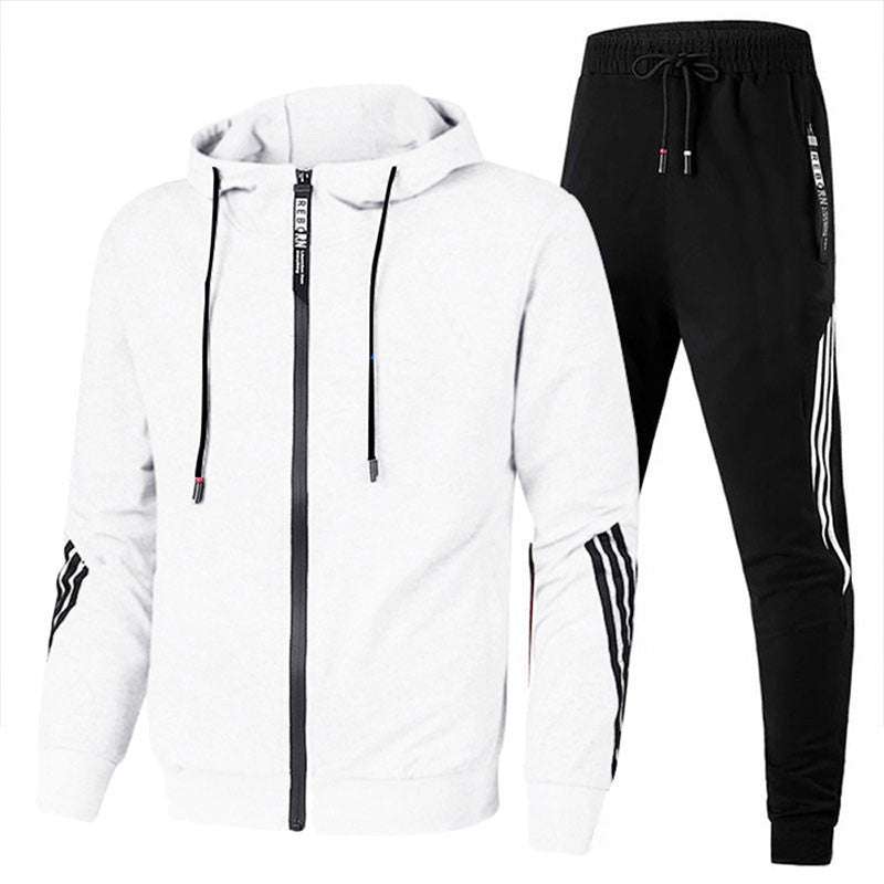 Max - Slim-Fit tracksuit with hood and zip