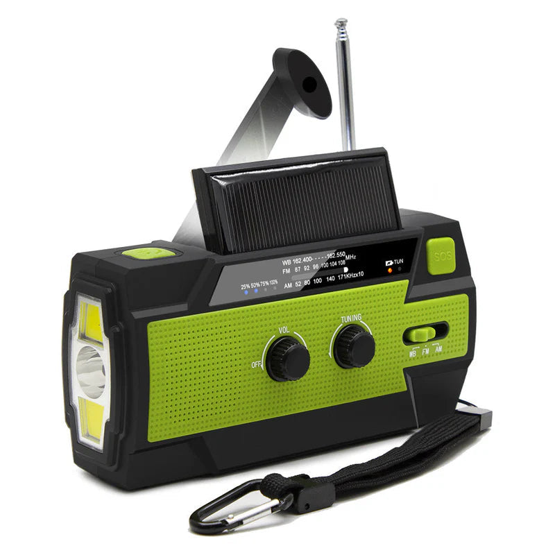 TerraVolt - Solar-powered radio and power bank for emergencies