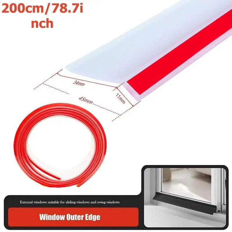 Flexiseal - Bande d’étanchéité pour fenêtre coulissante