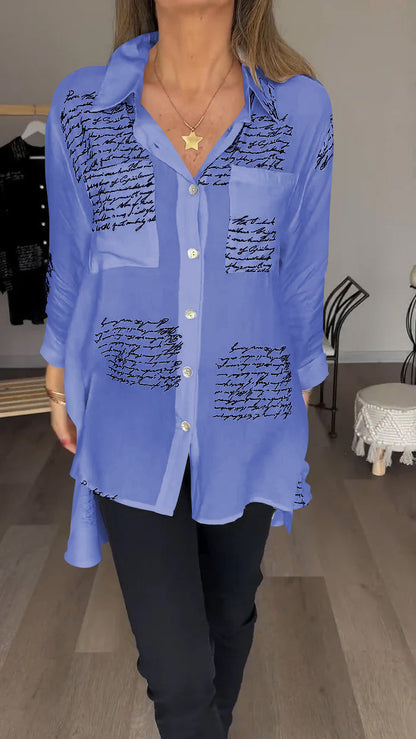 CozyPrint™ - T-shirt doux à lettres