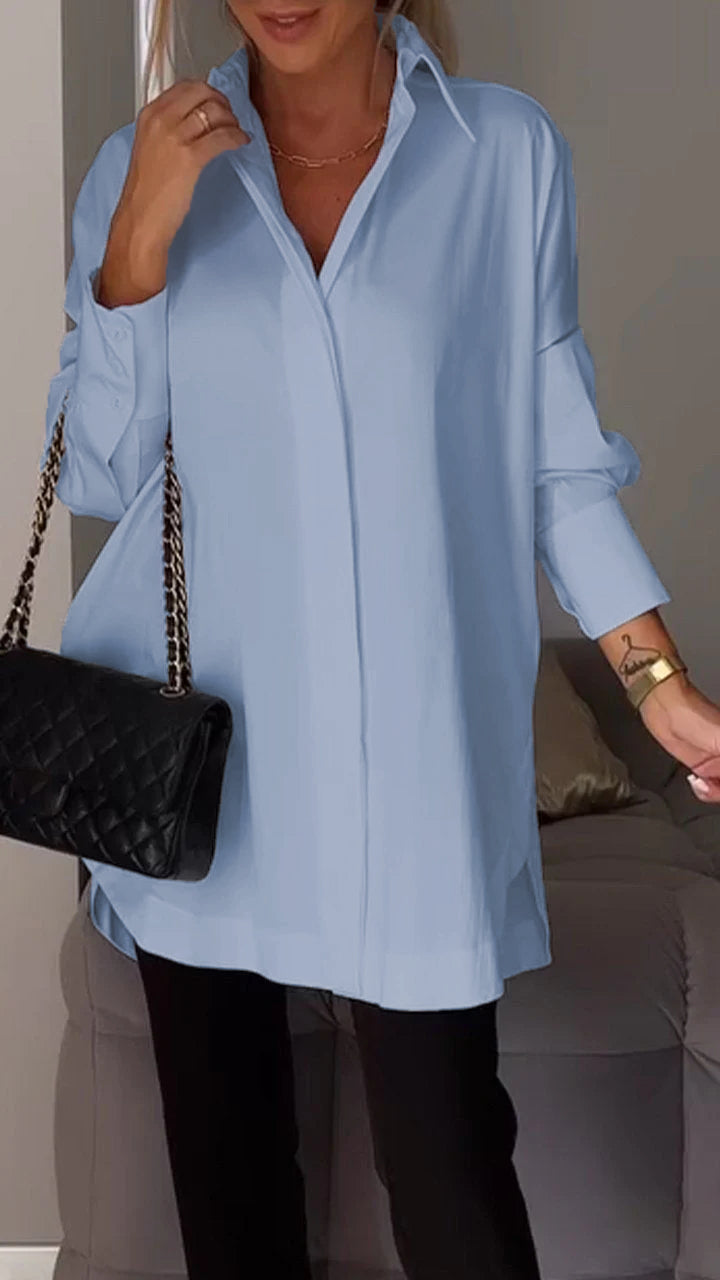 FashionGrove™ - Camicia con spacco