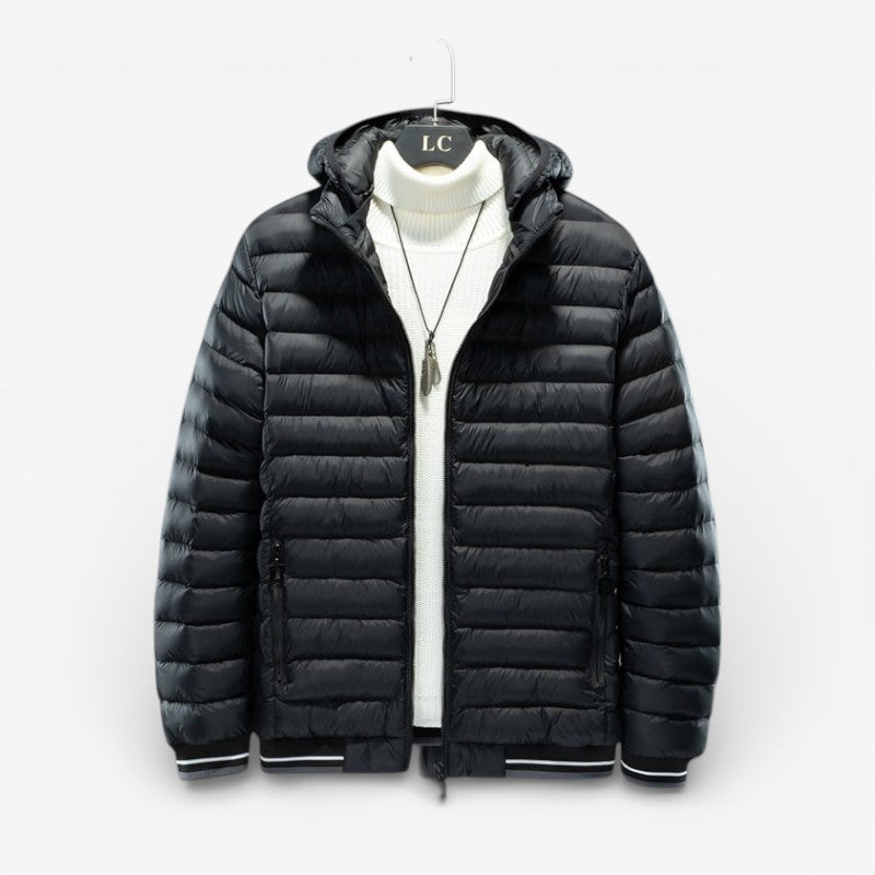 Rowan – Giacca con cappuccio e maniche lunghe con zip e tasche | Zip a tutta lunghezza con tasche laterali | Abbigliamento casual pratico per tutti i giorni | Taglie S–XL | Verde, Nero, Blu, Rosso