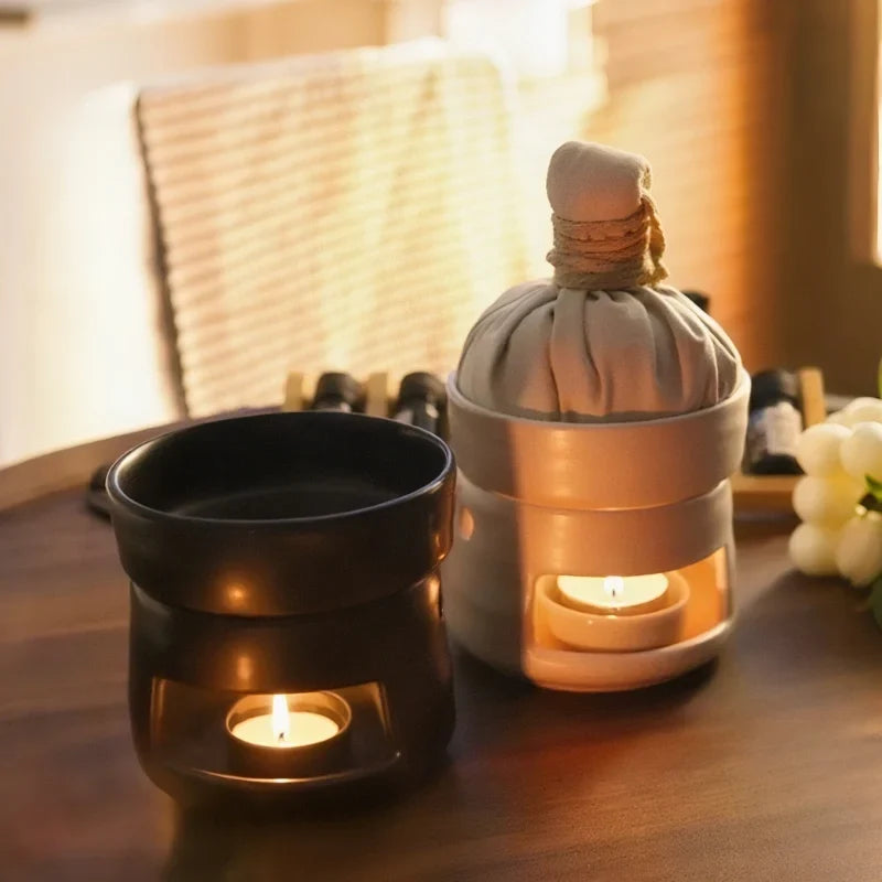 DualAroma - Ceramic Diffuser With Dual Compartments
